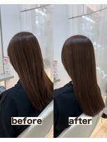 シゲ 自由が丘店(SHIGE) 白髪染めも髪質改善カラーでマイナス10歳40代50代グレイカラー