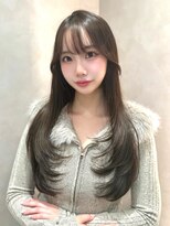 ロンド リリー 銀座(Lond Lily)&nbsp;大人ガーリー/似合わせカット/ミディアムレイヤーカット/銀座