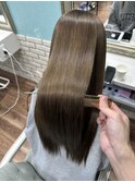 ブリーチ毛に美髪縮毛矯正