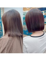 ラニハナクドウ(lanihana.kudo)&nbsp;＃ストンボブ＃ストレート施術