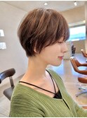 乾かすだけで簡単髪質改善×ショートヘア