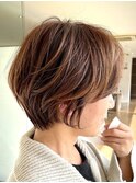 #大人可愛いショート#丸みショート