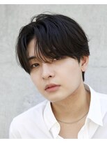 シティ メンズ(CITY men's) 韓国メンズヘア センターパート 毛流れパーマ