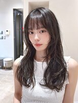 リブランド 銀座(REBRAND) ロングレイヤー暗髪/フェイスレイヤー/30代/40代/50代