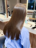 ロンド ロワール 門前仲町(Lond Loire)&nbsp;●ハッシュカット●グレージュ●デザインカラー●ツートンカラー