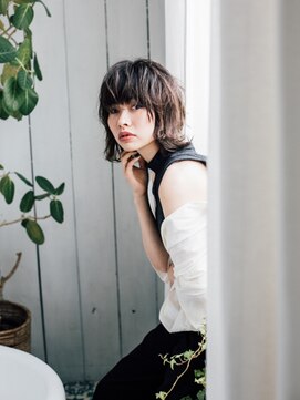 エクファ ヘア シェリル 草津 南草津店(ex-fa hair cherir) 【南草津◆エクファヘアシェリル】くせ毛風マッシュウルフ☆