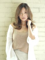 ビーグレイス&nbsp;エアリーセミロング×30代ふわっと大人スタイル