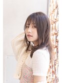 ACE横浜ミルクティーグレージュ×ゆるまきパーマ