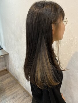 オーストヘアー ミコ(Aust hair Mico) 地毛を活かしたインナーカラー 名駅/Aust/美容院