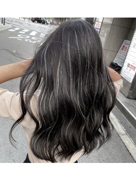 ピヨン 心斎橋(piLLon) 3Dハイライトカラー☆ダークグレージュ