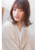 【elfo】20代30代に人気!大人可愛い!外ハネパーマと艶カラー