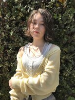 ヘアサロンエム 渋谷店(HAIR SALON M) クールショート/ボブルフ/ピンクベージュ/シルバーカラー