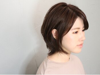 ヘアー ルーム ケー(hair room K)の写真/”あなたに合わせたオーダーメイドスタイル！”360度どこから見ても美しいシルエットを提供