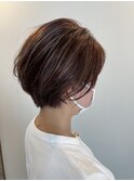 ○えり足すっきり重めショート