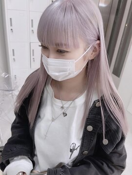 リンドトウキョウ ウメダ(LINDO TOKYO) ホワイトパープル/ブロンドカラー/Wカラー/艶カラー