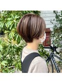 えりあしスッキリ小顔ショート