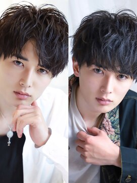 ライラ(Lyla) 2way マッシュ センターパート→下ろしバング