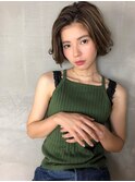 大人可愛い/ショコラアッシュ/ヘルシースタイル/ふんわりカール