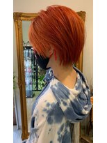 マイ ヘア デザイン 岡崎(MY hair design) 斜めバング/グレージュカラー/シルキーベージュ/岡崎