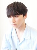 【 Ｉ. 】刈り上げツーブロックアップバング短髪黒髪　川口