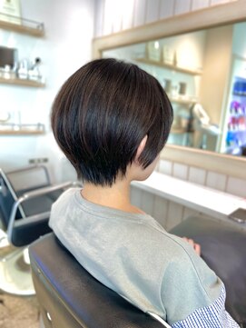 ヒューマン トシマエン 練馬 豊島園(HUMAN) 大人可愛い美髪/小顔カット/ミニボブ/ショートボブ/縮毛矯正