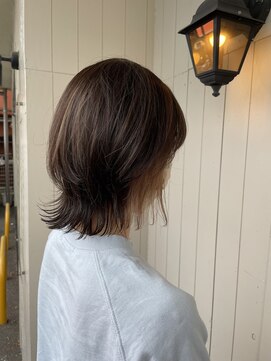 アムレヘアー(amule hair) 【amule hair】ミディアムレイヤースタイル