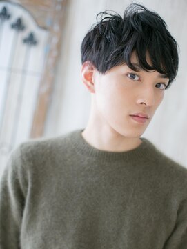 モッズヘア メン 上尾東口店(mod's hair men) フレンチカジュアルなゆるふわ巻き刈り上げマッシュV上尾