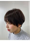 マッシュショート　切りっぱなしボブ/エアリーロング/美髪/