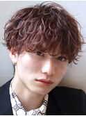 爽やかマッシュメンズパーマ仙台