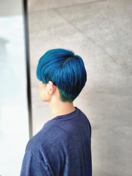 アレクサンドル オブ カラーズ トヤマ(ALEXANDRE OF COLORS TOYAMA) 【中山雄太】派手色！ナイトブルー