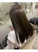 表参道 roijir 髪質改善×オリーブグレージュ