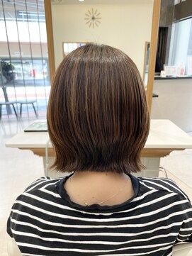 シュヴー 浦安店(CHEVEUX) 外ハネボブ/レイヤーボブ/髪質改善カラー/20代/30代/40代