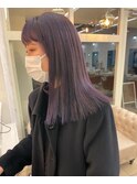ダークバイオレット【広島ハイトーン】【広島派手髪】