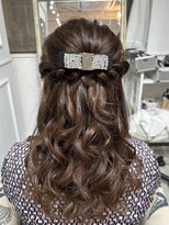 セット アンド バイ ルゥーダ 品川駅前店(SET and..by Rouxda.)&nbsp;ハーフアップ