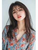 クロス(CROSS)&nbsp;動きのあるロングヘア　【東近江】