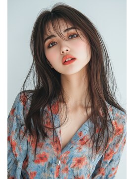 クロス(CROSS) 動きのあるロングヘア　【東近江】