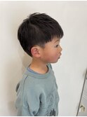 キッズカット　担当永田