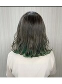 グリーンインナーカラー