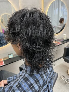 ルノン シェリー(LUNON cheliy) メンズパーマ/波巻きスパイラル/波巻きパーマ