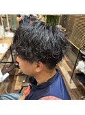 波巻きソフトツイストパーマ