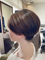 ヘアメイク アリエス 岩切店(HAIR MAKE aries) スッキリ刈り上げショート 仙台 似合わせカット カラー 20代30代