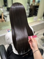 リー 尼崎(Lee) 髪質改善艶カラー 艶髪オージュアトリートメント レイヤーカット