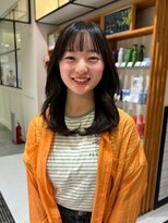 ビーハイブアヴェダ PARCO2店(BEHIVE AVEDA)&nbsp;くびれワンカールミディアム/sakuya