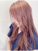 ラベンダーパール×柔らかロングで、しっとり大人女性に