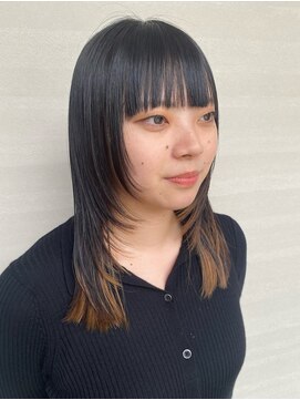 ゴカン(gokan) フェイスレイヤー ×裾カラー