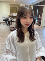 ヘアメイク シュシュ(Hair make chou chou) ブリーチ無しダブルカラーベージュカラー