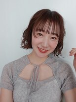 タス(tas)&nbsp;プツッと前髪×ボブパーマ