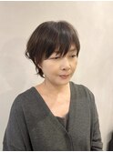 【content Yumi】大人の長めショートレイヤー