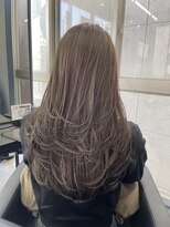 シエンゴールド(CIEN gold)&nbsp;レイヤーカット/グレージュカラー/ブリーチなし#浜松駅#カラー