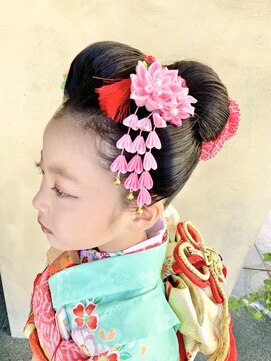 ゼストソエル(ZEST soell) 日本髪　七五三　七歳　和装　かんざし【立川/soell/水島】